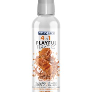 Playful 4 in 1 Glijmiddel Met Caramel-Zeezout-Smaak- 118ml