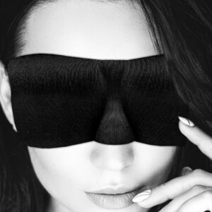 Satin Curvy Eye Mask - With Elastic Straps
