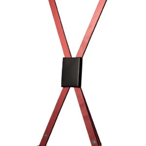Wooden and PU Leather Covered BDSM Bondage Cross