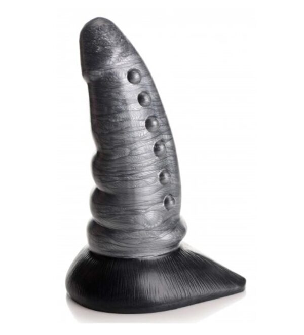 Beastly Tapered Bumpy Silicone Dildo