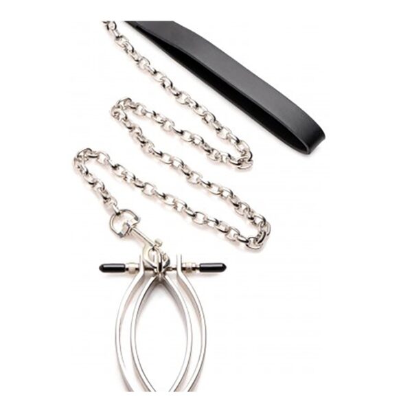 Pussy Tugger Adjustable Pussy Clamp with Leash