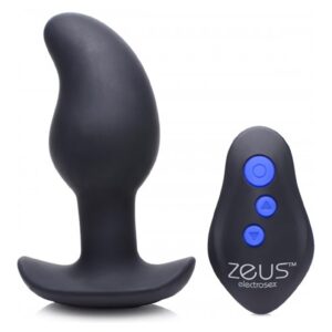 8X Volt Vibrating & E-Stim Silicone Prostate Massager R/C