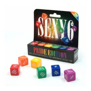 Sexy 6 Dice - Sexy Pride Dobbelstenen