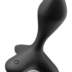 Game Changer Vibrating Anal Plug - Black