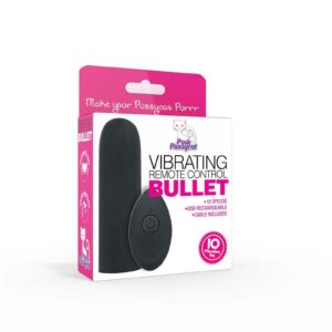 Pink Pussycat Vibrating Remote Control Bullet