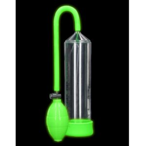 Classic Penis Pump - Glow in the Dark - Neon Green