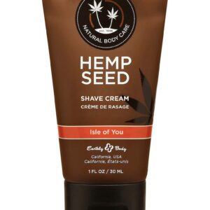 Hemp Seed Shave Cream Isle of You - 30 ml / 1 fl oz