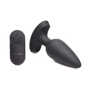 Laser Fuck Me Large Anal Plug with Remote Control