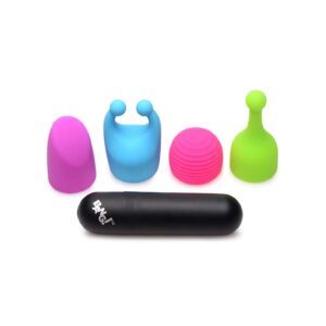 Oplaadbare Bullet + 4 Opzetstukken