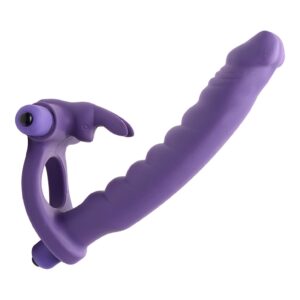 Double Delight - Vibrerende Rabbit met C-Ring