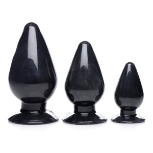 Triple Cones - Anal Plug Set - 3 piece