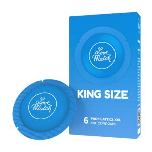 King Size - Condooms - 60 mm - 6 Stuks