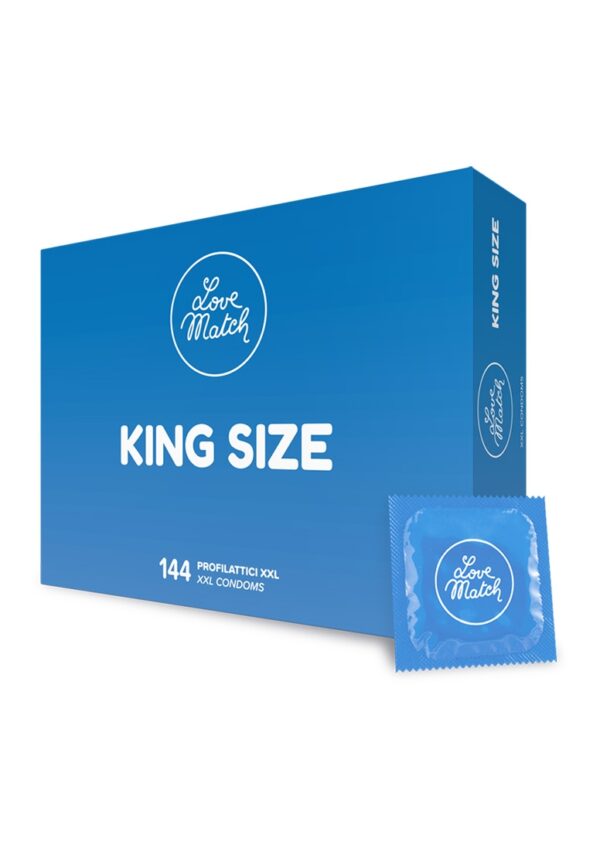King Size - Condooms - 60 mm - 144 Stuks