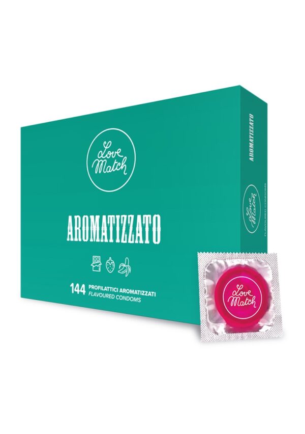 Aromatizzato - Condooms met Smaak - 144 Stuks