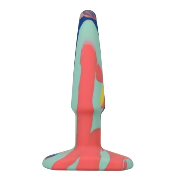 Groovy - Silicone Anal Plug - 4&apos;&apos; / 10 Cm - Sunrise