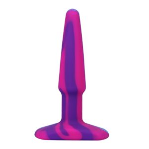 Groovy - Silicone Anal Plug - 4&apos;&apos; / 10 Cm - Berry