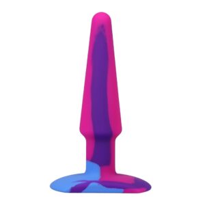 Groovy - Silicone Anal Plug - 5&apos;&apos; / 12 Cm - Berry