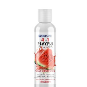 4 in 1 Glijmiddel Met Watermeloen-Smaak- 30ml
