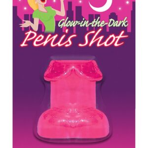 Glow-in-the-Dark Penis Shot - Pink