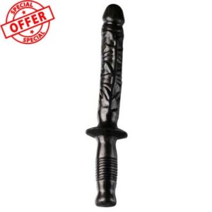 man handler dildo - zwart