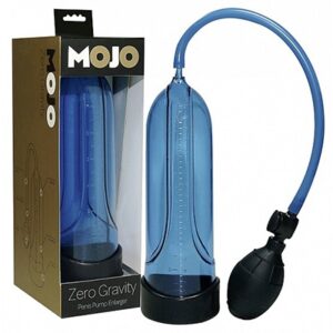 mojo zero gravity penis pump enlarger - blauw