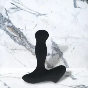 Zwarte Siliconen Beat Remote Control Vibrator voor Mannen van Nexus
