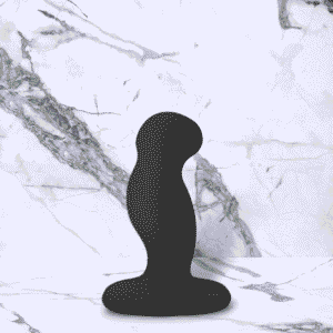 Zwarte Vibrerende Buttplugs van Siliconen - Play Plus Large van Nexus