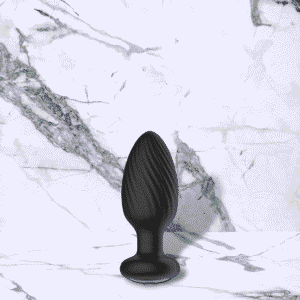 Zwarte Vibrerende Buttplugs van Siliconen - Tornado van Nexus
