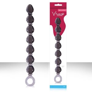 ns novelties vivant pleasure beads - zwart