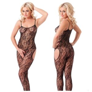 open catsuit met print