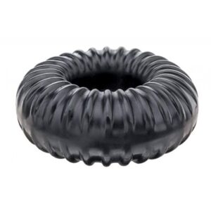 perfect fit - ribbed ring - zwart