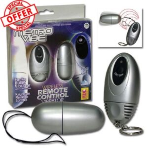 metro vibe vibrator met draadloze afstandsbediening