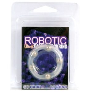robotic penisring met stalen kogeltjes