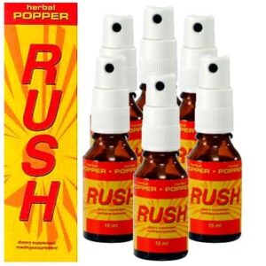 rush herbal popper 15ml. 6st.