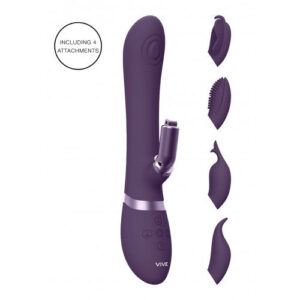 Vive Etsu Tarzan Vibrator 22 Cm Purper