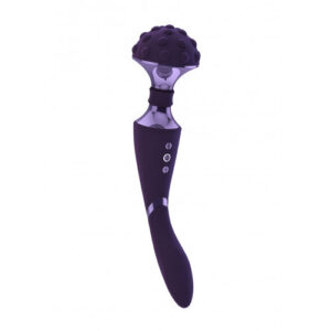 Vive Shiatsu Buigbare Wand Massager 27 Cm Purper