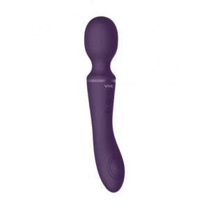 Vive Enora Dubbele Magic Wand Massager 22 Cm Purper