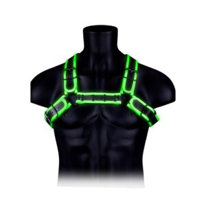 Ouch! Glow in the Dark Bulldog Harnas L/XL
