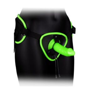 Ouch! Glow in the Dark Strapon Dildo 14,5 Cm