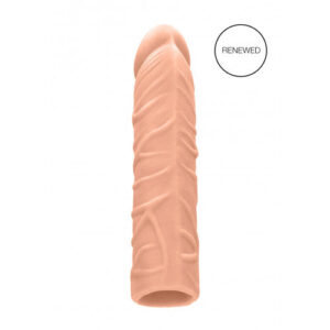 RealRock Penis Sleeve Recht 17 Cm Blank