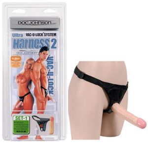 vac u lock - harnass met dildo