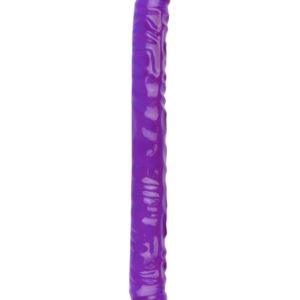 Crystal Jellies Double Dong - Paars