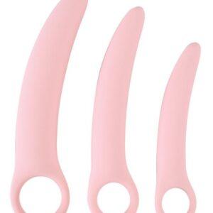 Siliconen Vagina Dilator Set - Roze