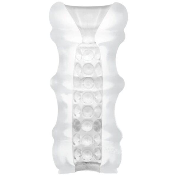 Doc Johnson - Mood ULTRASKYN Stroker Pleaser Massage Beads - Wit