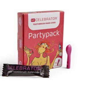 My Celebrator - Tandenborstel Make-Over Tiendelige Partypack - Roze