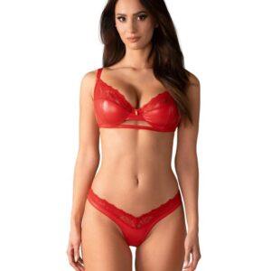 Obsessive - Aliosa Tweedelige Set - Rood