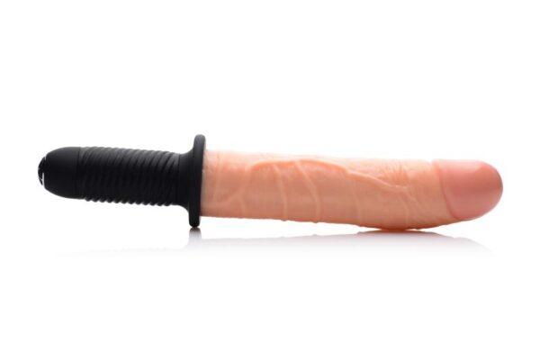 XR Brands - Onslaught 13 Mode XL Flesh Dildo - Beige