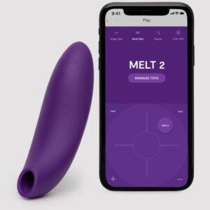 We-Vibe - Melt 2 App Controlled Clitorale Stimulator - Paars
