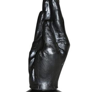 Zwarte XXL Buttplug voor fisting