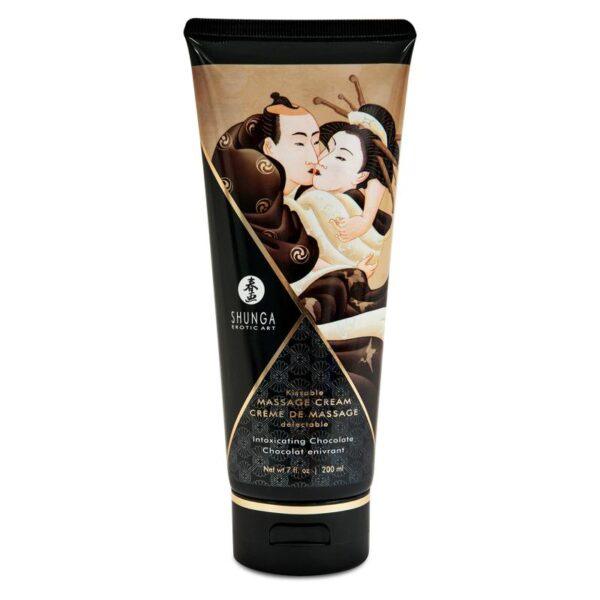 Shunga - Eetbare massagecrème chocolade